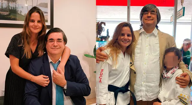 Silvia Núñez celebra elDñia del Padre a Jaime Bayly.