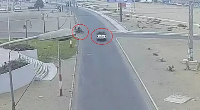 Trujillo: Violento choque entre camioneta y moto provoca la muerte de padre de familia [VIDEO]