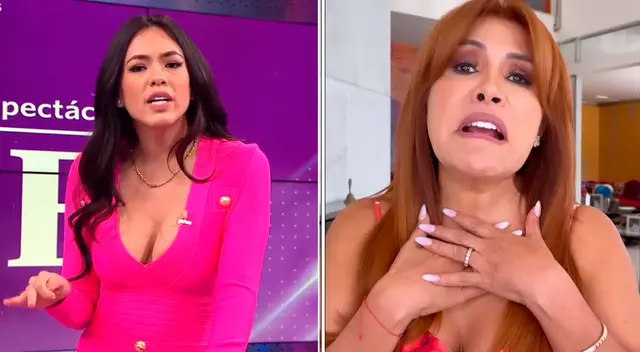 Jazmín Pinedo le responde a Magaly Medina.