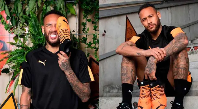 Neymar presentó nuevo chimpún de Puma. Neymar presentó nuevo chimpún de Puma.