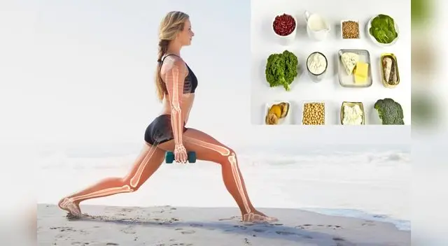 Alimentación con calcio y vitamina D así como actividad física son importantes para la salud de los huesos. Alimentación con calcio y vitamina D así como actividad física son importantes para la salud de los huesos.