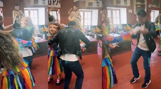 Gianluca Lapadula, delantero de la selección peruana, llamó la atención en las redes sociales.