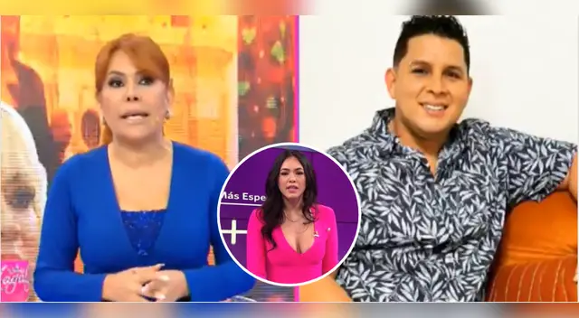 Magaly Medina se enfrenta con Néstor Villanueva. Magaly Medina se enfrenta con Néstor Villanueva.