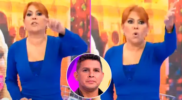 Magaly Medina pierde los papeles antes críticas de Néstor Villanueva. Magaly Medina pierde los papeles antes críticas de Néstor Villanueva.