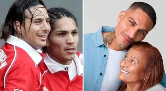 Claudio Pizarro y Paolo Guerrero Claudio Pizarro y Paolo Guerrero