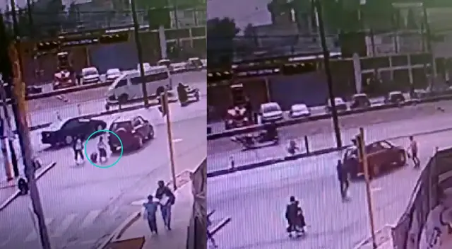 Carro arrolló a escolar en Ate y ella sobrevive de milagro. Carro arrolló a escolar en Ate y ella sobrevive de milagro.