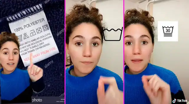 La joven compartió el video tutorial en su cuenta de TikTok. La joven compartió el video tutorial en su cuenta de TikTok.