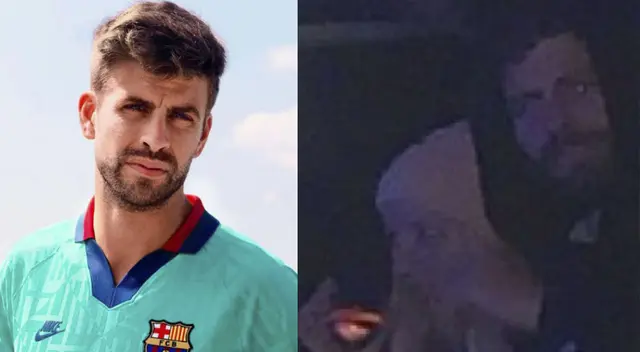 Gerard Piqué fue fotografiado con misteriosa mujer.