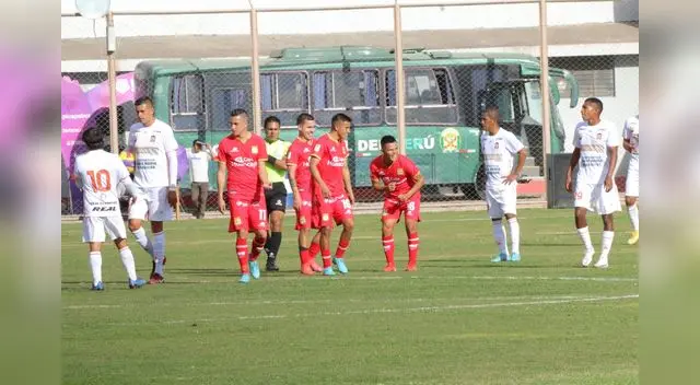 Sport Huancayo empató 1-1 con Ayacucho FC con el tanto de Morales.