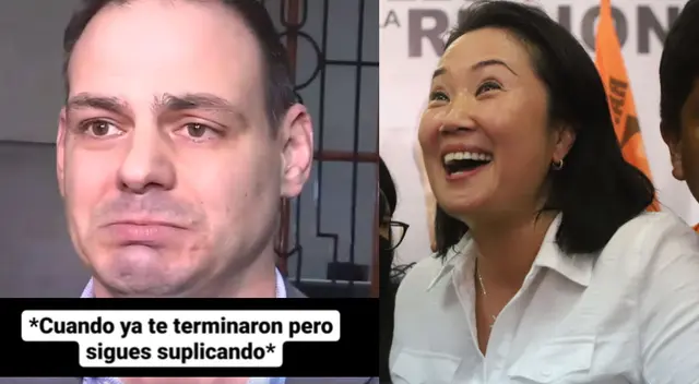 Keiko Fujimori anunció separación de Mark Vito y las redes sociales estallaron.