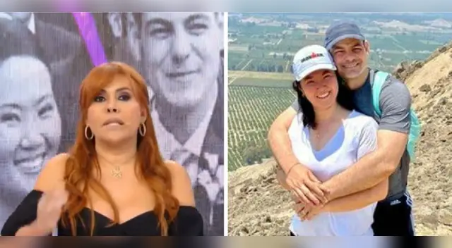 Magaly Medina niega tener ampay a Mark Vito. Magaly Medina niega tener ampay a Mark Vito.