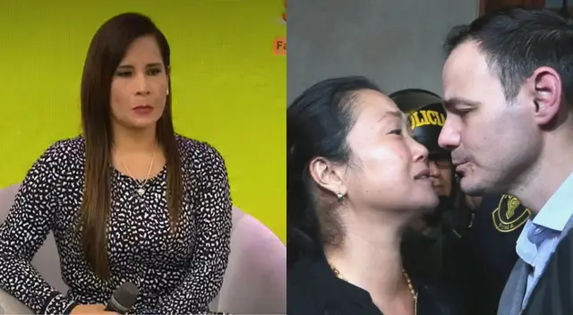 La doctora Lizbeth Cueva llegó al set de América Hoy para hablar de la separación de Keiko Fujimori y Mark Vito Villanella, y sorprendió al dar sus descargos.