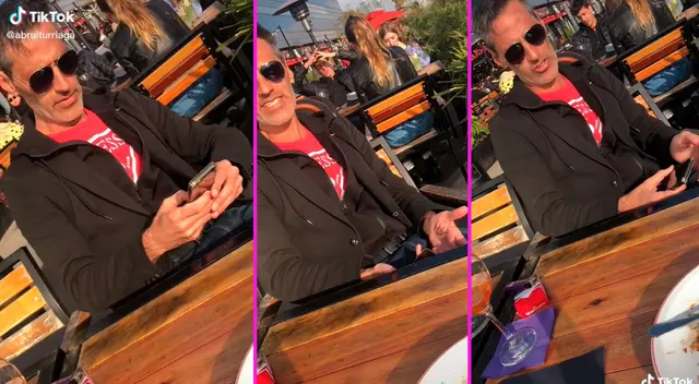 La joven quiso jugarle una broma a su papá. La joven quiso jugarle una broma a su papá.