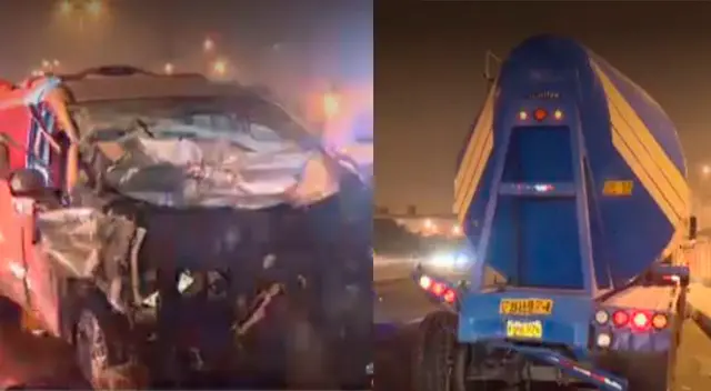 Esta madrugada se registró un accidente vehicular en la Panamericana Sur. Esta madrugada se registró un accidente vehicular en la Panamericana Sur.