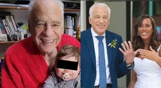 Hombre de 83 años tiene un hijo con su pareja de 35 a través de un procedimiento de fertilidad.