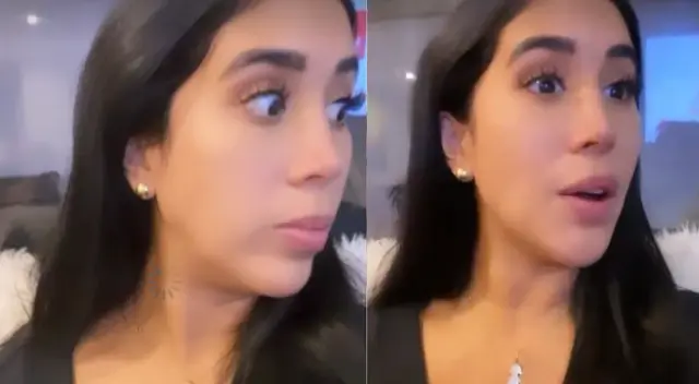 Reacción de Melissa Paredes al ver que su hija no le dice mamá.