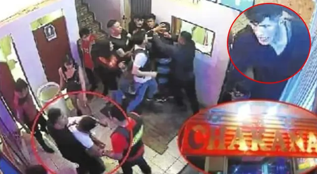 Ataque fue registrado por las cámaras de seguridad. Vladimir Mamani Nina, quedó detenido.