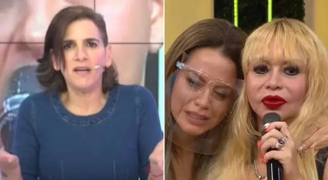 Gigi Mitre desaprobó actitud de Susy Díaz y Florcita Polo Gigi Mitre desaprobó actitud de Susy Díaz y Florcita Polo