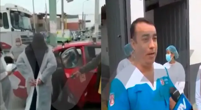 SJM: mujer da a luz en un taxi tras no llegar a hospital donde fue derivada [VIDEO]