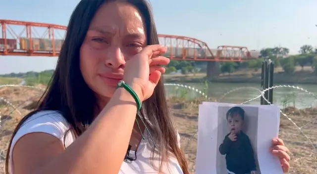 Blanca Yolanda Cumar continúa con la búsqueda de su pequeño.