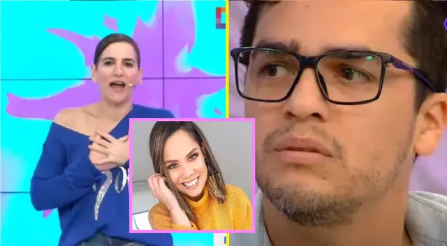 Andrea San Martín no habría dejado que Juan Víctor pasara el Día del padre con su hija y se la llevó a casa de su suegra.