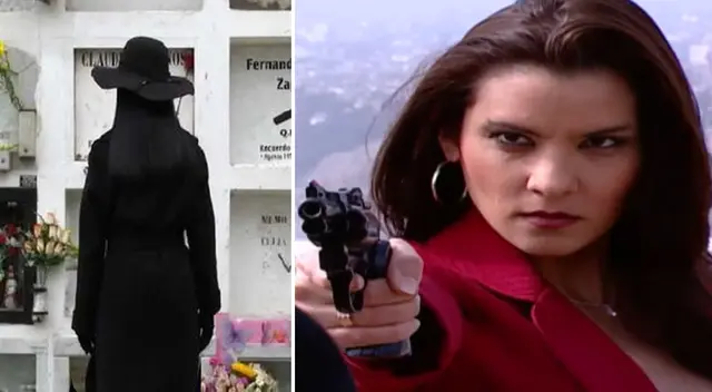 La nueva villana de Al fondo hay sitio visitó la tumba de Claudia Zapata.