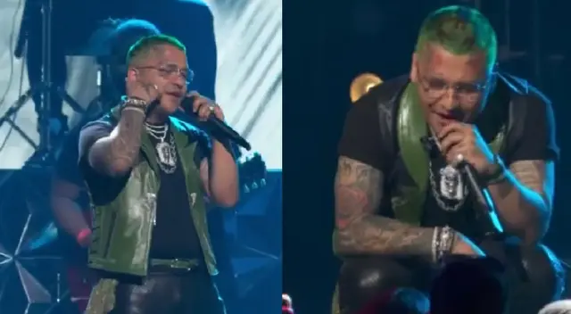 Nodal canta su nuevo tema en los Premios Tu Música Urbano 2022