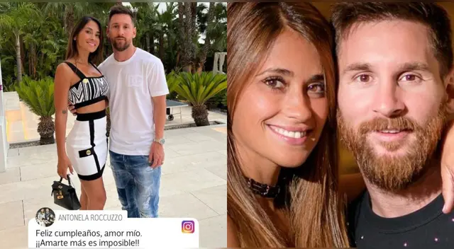 Antonela Roccuzzo, esposa de Lionel Messi, mandó un tierno mensaje para ' La Pulga'.