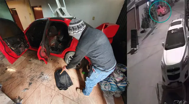 Familia pasó momentos de terror dentro de su vivienda en Puente Piedra.