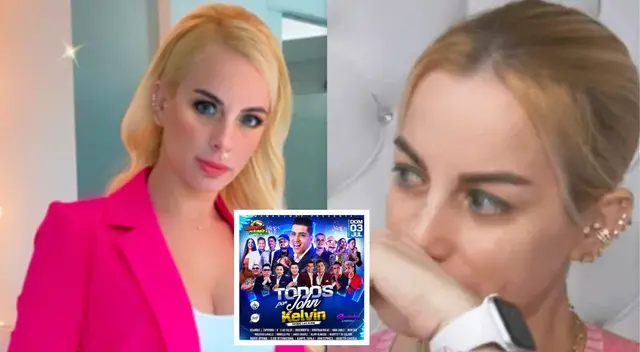 Dalia Durán en desacuerdo con evento a favor de John Kelvin