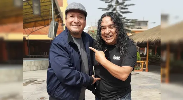 Diosdado Gaitán Castro junto a Sixto Aybar.