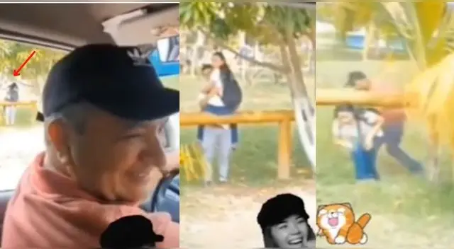El vídeo se ha vuelto viral en las redes sociales teniendo más de 200 mil reproducciones.