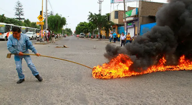 Manifestantes radicalizarán su medida de lucha si Gobierno no atiende sus demandas.