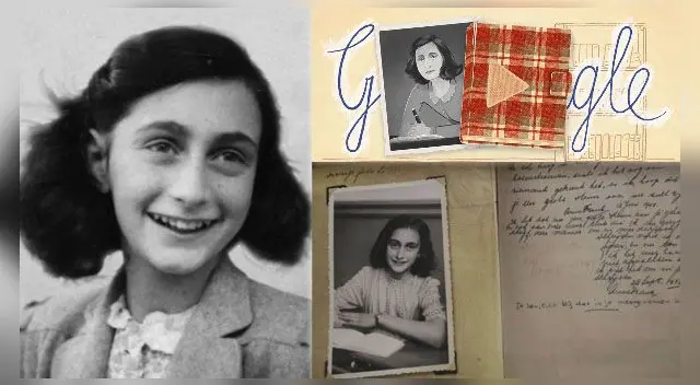 Google rinde homenaje a Ana Frank.
