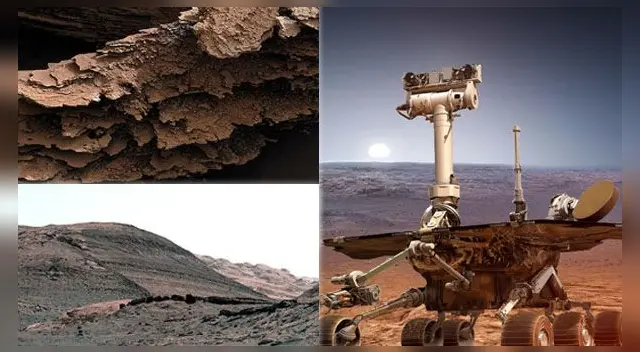 Mira aquí las impactantes imágenes captadas en Marte.