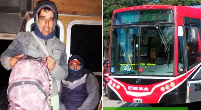 El pasajero llamó al chofer para agradecerle por haberle guardado su mochila y buscarlo para devolvérsela. El pasajero llamó al chofer para agradecerle por haberle guardado su mochila y buscarlo para devolvérsela.