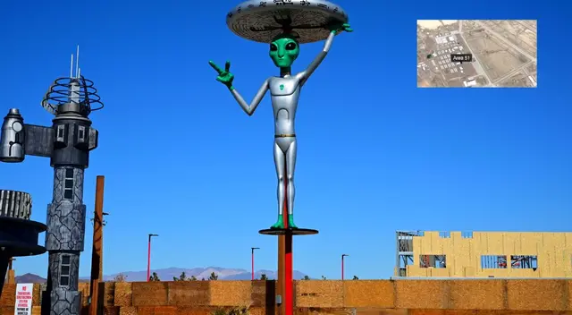 El gobierno de Estados unidos reconoció la existencia del Área 51. El gobierno de Estados unidos reconoció la existencia del Área 51.