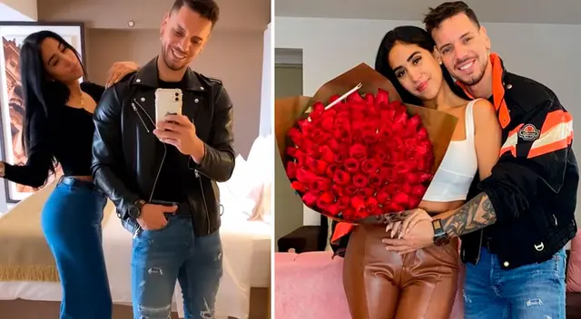 Melissa Paredes sorprende a Anthony Aranda en su aniversario. Melissa Paredes sorprende a Anthony Aranda en su aniversario.