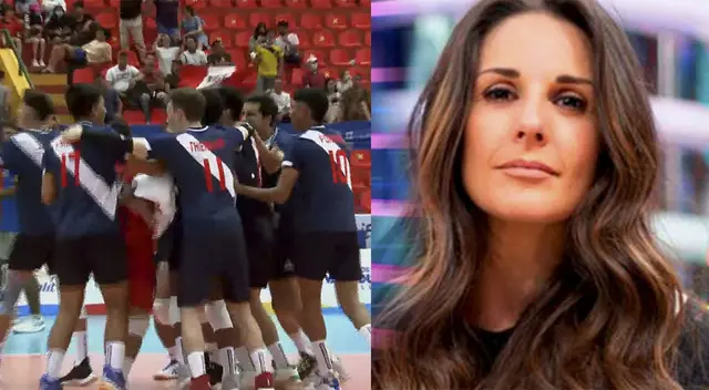 Rebeca Escribens usó sus redes sociales para pedir más apoyo a la selección masculina de vóley peruano.