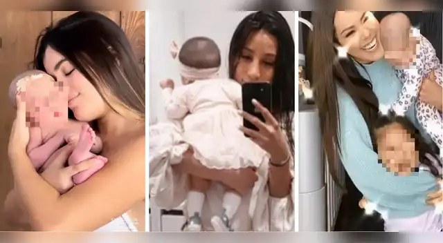 Algunas figuras que raparon el cabello a sus bebés.