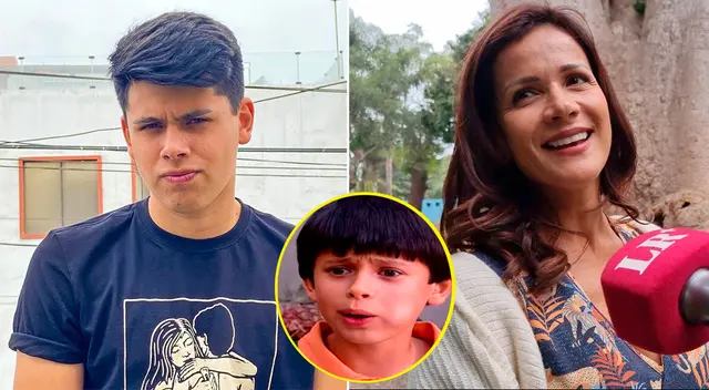 Mónica Sánchez contenta con el nuevo Jaimito de Al fondo hay sitio.