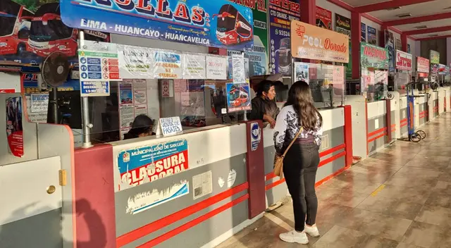 Terminal de Yerbateros en alerta tras paro de transporte. Terminal de Yerbateros en alerta tras paro de transporte.