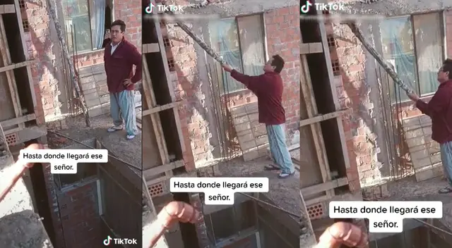 Particular escena entre dos vecinos se hizo viral en las redes sociales.