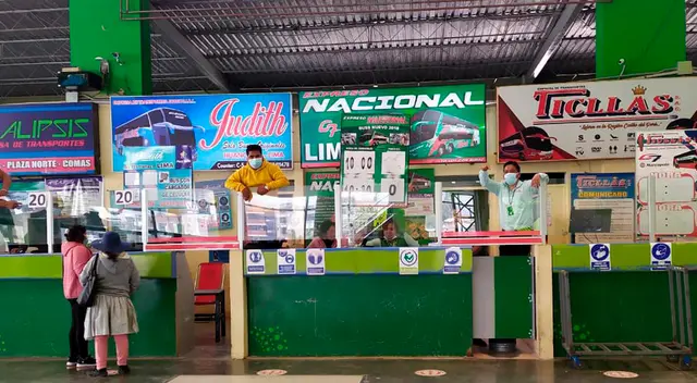 Paro de transportistas: Terminal terrestre Huancayo suspendió operaciones por protestas Paro de transportistas: Terminal terrestre Huancayo suspendió operaciones por protestas