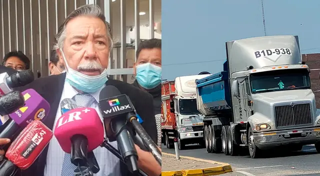 Líder gremial aseguró que la mayoría de camioneros acataron el paro.