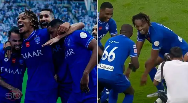 André Carrillo salió campeón en Al-Hilal. André Carrillo salió campeón en Al-Hilal.