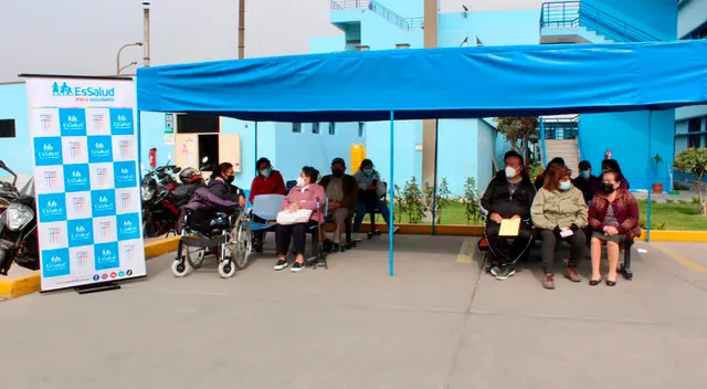Carpas donde se atienden a más pacientes. Carpas donde se atienden a más pacientes.