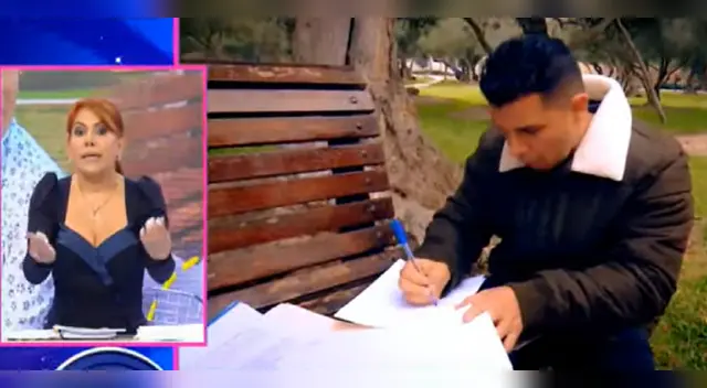 Magaly Medina desmiente a Néstor Villanueva.