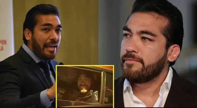 Álvaro Paz de la Barra sale de salsoteca camuflado