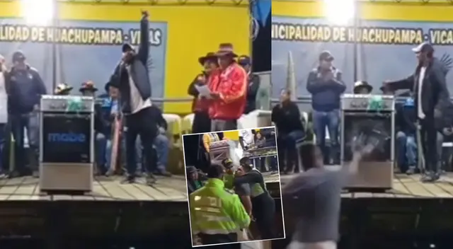 Insólita reacción de un hombre durante evento se hizo viral en las redes sociales.
